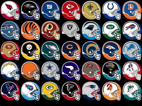 Free NFL Team Logos Printable: Cut & Color Fun! - Printables for Everyone