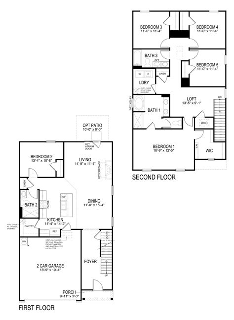 Floor Plan in Northberry | Rome, GA | D.R. Horton