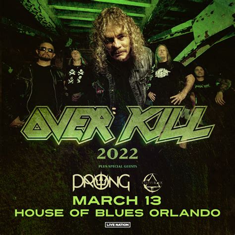 Image result for Overkill Concerts
