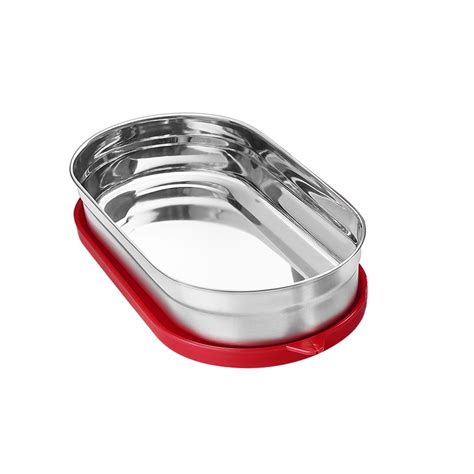 Chapati Box Oval-Shaped Steel Container – pexpo