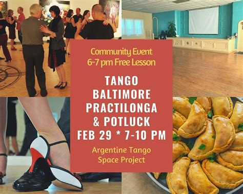 Free Beginners Argentine Tango Lesson & Potluck, 5801 Harford Road ...