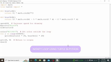Image result for Python Turtle Loop Infinity