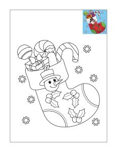 Free 3 Christmas Copy Colouring Pages For Kids – Colour Sonic