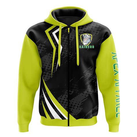 Custom Zip Hoodie Strike - Custom Zip Up Hoodies – Apex Custom Apparel