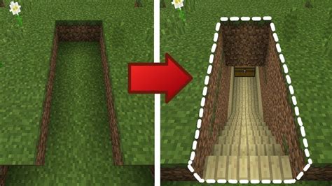 Image result for Minecraft PE Secret Base Tutorial