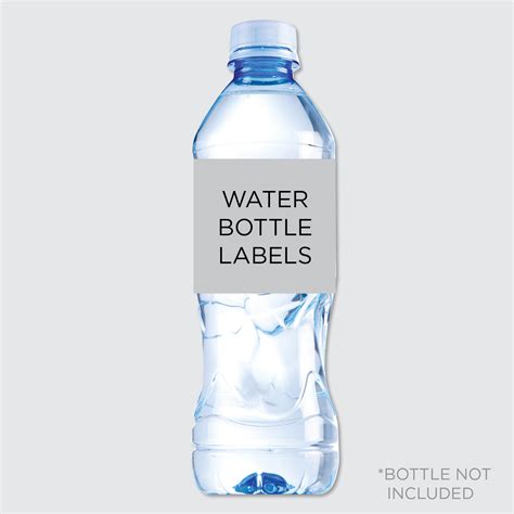 Property Branded – Water Bottle Label | Creative Services - Burlington ...