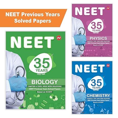 Buy NEET 35 Years - NEET Previous Years Solved Papers (Chapter & Topic ...
