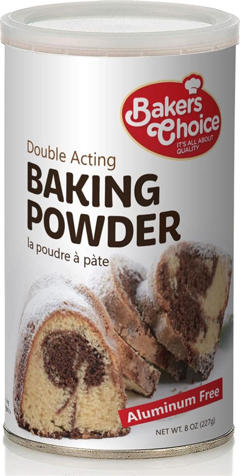 Amazon.com : Generic Baker's Corner Baking Powder Double Acting 8.1oz ...