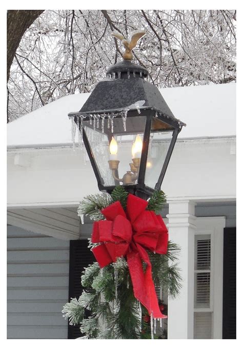 Christmas Lamp Post Decoration
