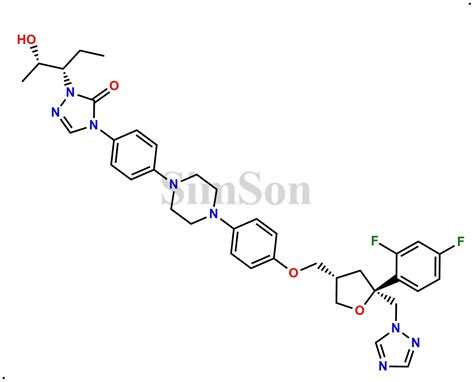SSSS Posaconazole impurity | CAS No- NA | Simson Pharma Limited