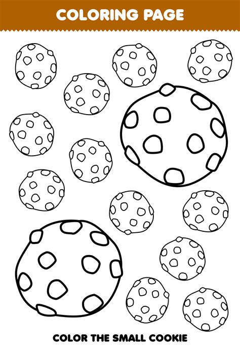 Cookie Coloring Pages