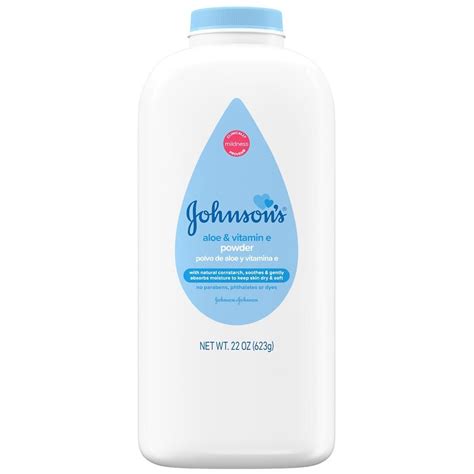 Johnson's Baby Powder With Aloe & Vitamin E With Aloe & Vitamin E ...
