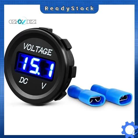 Image result for Fitting a 12V LED Control Panel Voltmeter