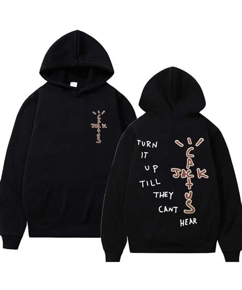 Travis Scott Merch Cactus Jack Music Album Graphic Hoodie - Newest ...