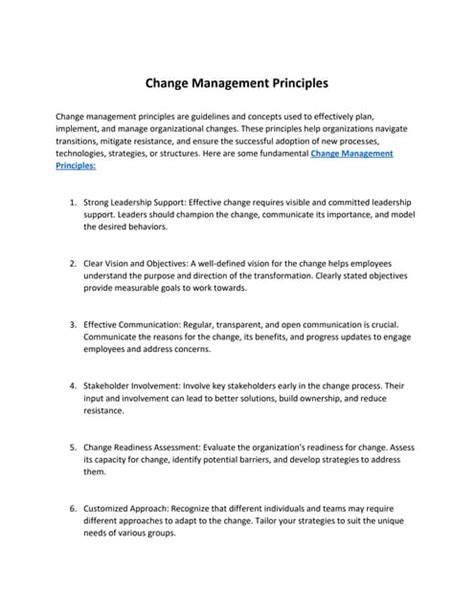 Change Management Principles 的图像结果