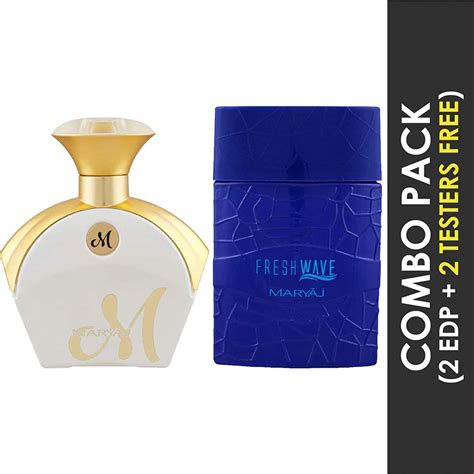 Buy MARYAJ M WHITE PERFUME 90ML FOR WOMEN AND MARYAJ FRESH 100ML FOR ...
