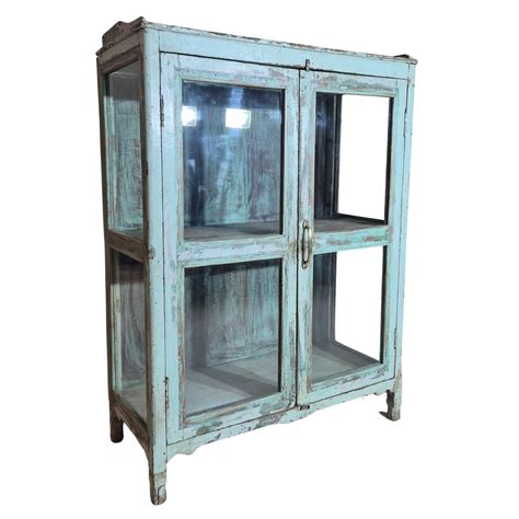 Vitrine teck massif – Élégance brute et naturelle – woodstock import