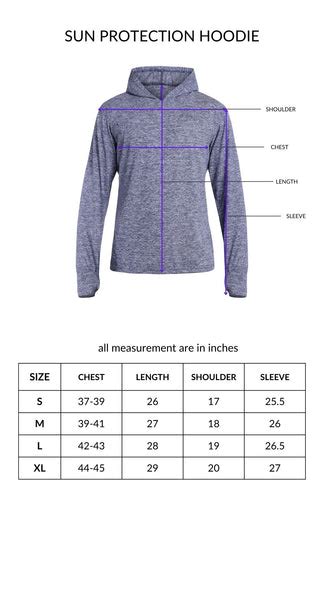 Hoodie Size Chart – EVRYDY