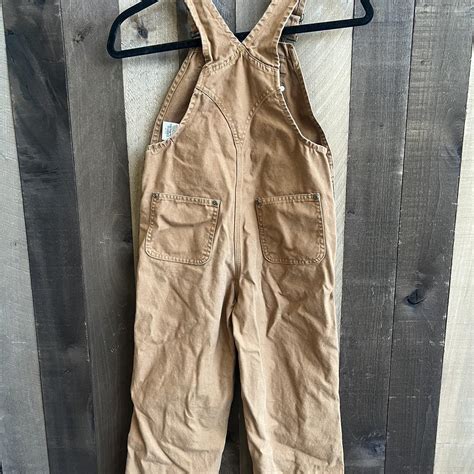 Kids Carhartt overalls. No flaws, only worn a couple... - Depop