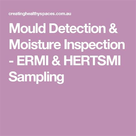Image result for Ermi Testing vs Air Sampling Dust