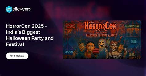 HorrorCon 2025 - India’s Biggest Halloween Party and Festival, NSIC ...