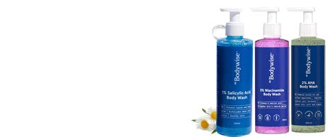 Buy Be Bodywise Body Wash Kit for Women | Includes 1% Salicylic Acid, 5 ...