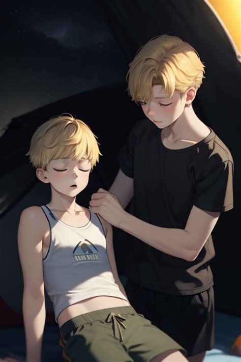 Boy and Oniisan | Age Difference | BL | Yaoi｜AI Art Model & LoRA | PixAI