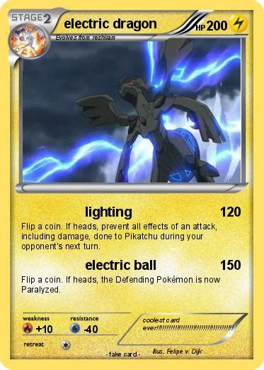 Pokémon electric dragon 21 21 - lighting - My Pokemon Card