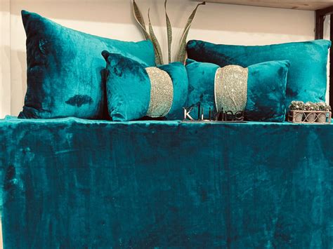 TEAL BLUE BLING, 5 PCS NEW RANGE OF WINTER BED SPREAD-PREET001TBB – www ...
