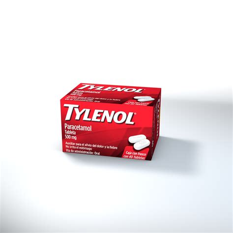 TYLENOL 500 MG C/40 TABLETAS – Farmapronto