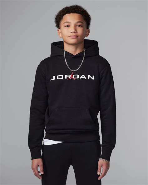 Jordan Older Kids' Baseline Pullover Hoodie. Nike DK