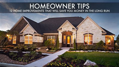 Homeowner Tips – 12 Home Improvements That Will Save You Money in the ...