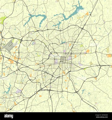 Printable Map Of Greensboro Nc