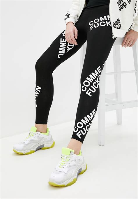 Леггинсы Comme des Fuckdown, цвет: черный, CO074EWGFDH8 — купить в ...