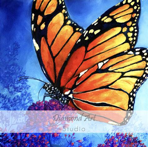 Monarch Butterfly Art Butterfly Painting 51 Art Print By Noctarius - painting of butterfly