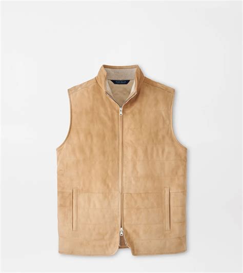 Featherweight Suede Vest | Men's Vests | Peter Millar