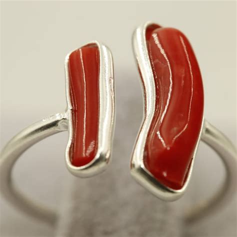 Buy Coral Ring Online In India - Etsy India