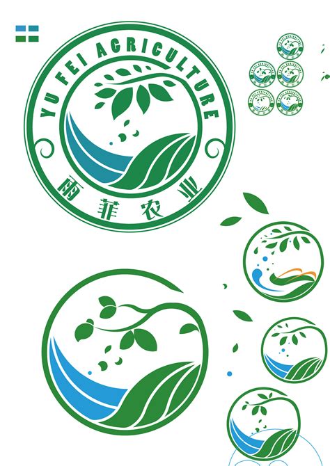 雨菲农业LOGO设计|平面|Logo|并非丶如此 - 原创作品 - 站酷 (ZCOOL)