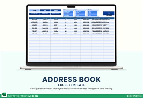 Image result for Address Format Excel