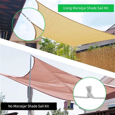 Buy Sun Shade Sail Fixing Kit, M6 Heavy Duty Sun Sail Shade Hardware ...