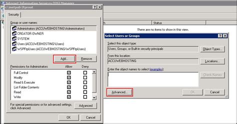How to create an FTP account from IIS in Windows Server 2003 - Diadem ...