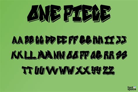 ONE PIECE Font - Free Download