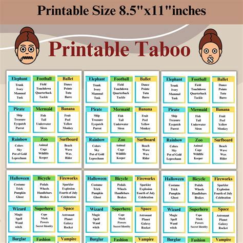 taboo game words printable | ₹1000 Game On Bonus Android IOS V- 1.76