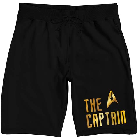 Star Trek Original Series The Captain Men's Black Sleep Pajama Shorts-Medium - Walmart.com