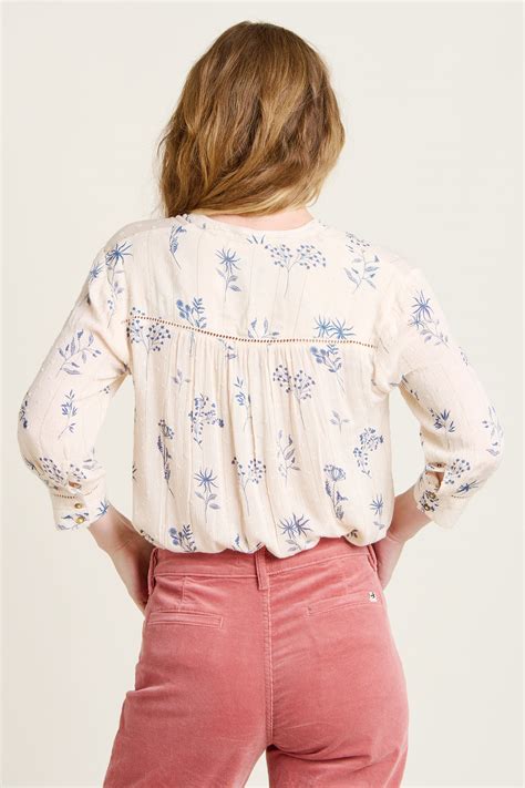Women's Cream Bella Cream Blouse | Brakeburn