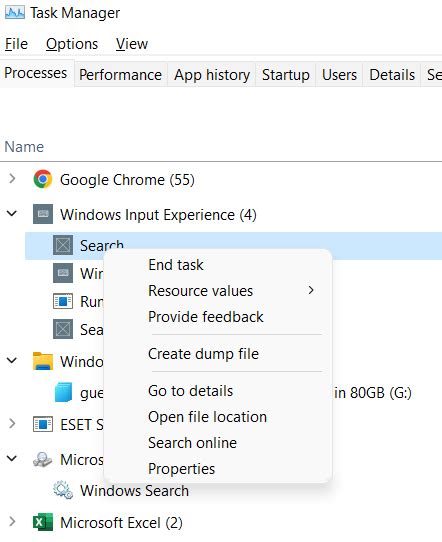 Image result for Task Manager. Search Process