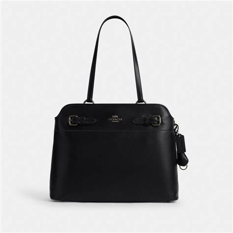 Coach Easton Tote Bag Gunmetal Black | Buy Women Online in India ...