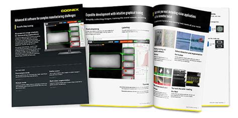 VisionPro Deep Learning - Datasheet | Cognex
