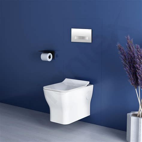 Plantex Ceramic Commode with Conceal Flush Tank/Wall Hung Commode with ...