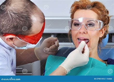 Dental splint stock photo. Image of face, examination - 37901416